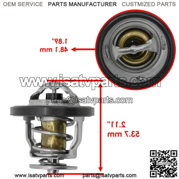 Thermostat Assembly For Honda Pioneer 520 SXS520M2 2021 2022 2023 - Image 2