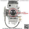 Carburetor Air & Oil Filter For Yamaha Kodiak 450 YFM450KP YFM450KD Hunter 18-21 - Image 3