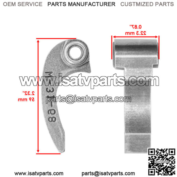 Primary Drive Clutch Weight 31-68 for Polaris RZR Turbo 4 19-2020 / 5140800 3x - Image 2