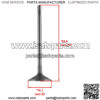 5137265 7042336 5411895 5910042 Intake Valve Kit For Polaris - Image 2
