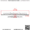53521-HR3-A20 53158-HP5-003 53157-HP5-003 Tie Rod Set For Honda M12-1.25 - Image 2