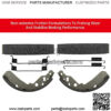 Rear Brake Shoes Springs Pins for Kawasaki Mule 500 520 550 600 610 SX KAF300 KAF400 - Image 2