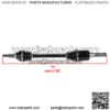 CV Axles For John Deere  Gator XUV UTV 865E 865M 835E 835M 835R 865R Rear/Front - Image 4