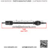 Front CV Axles For John Deere Gator XUV UTV 865E 865M 835E 835M 835R 865R - Image 2