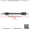 Rear Left Or Right CV Axle For Can-Am Traxter HD10 2018-2023 - Image 2