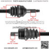 Front Right CV Axle For Kawasaki Teryx 4 750 KRT750C 4x4 LE EPS 2013 - Image 3