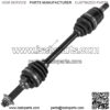 Front Right CV Axle For Suzuki Eiger 4WD LT-F400F 2002-2004 ATV