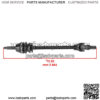 Front Left And Right CV Axles For Polaris Ranger 500 2x4 4x4 6X6 2000-2005 - Image 2
