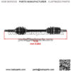 Front Left And Right CV Axle For Suzuki King Quad LT-A400 LT-F400 2008-2022 - Image 4