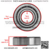 91066-HC4-004 91066HC4004 Swing Arm Bearing For Honda QTY 2 - Image 2
