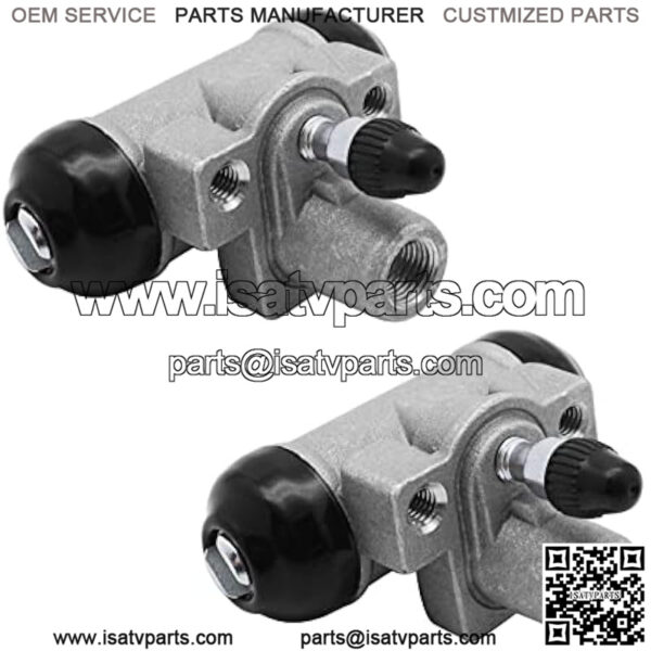 Brake Wheel Cylinders Front/Rear 2PCS fit for Kawasaki Mule 600 610 SX KAF400 2010-2018, OEM# 43092-0002