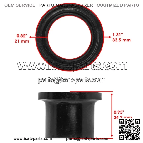 Can-Am Maverick X3 R/RR 4x4 2018-2024 A-Arm Bushing - 706204409 706201659 - Image 2