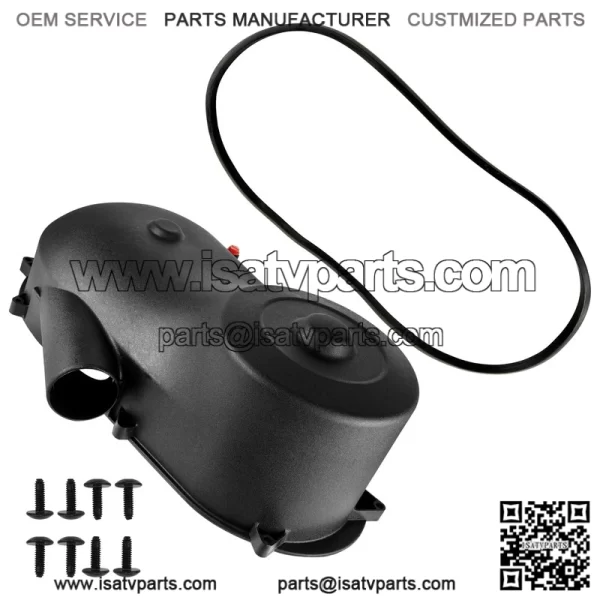 Polaris Scrambler 500/Trail Blazer/Boss 330 2010 CVT Clutch Belt Outer Cover - Image 4