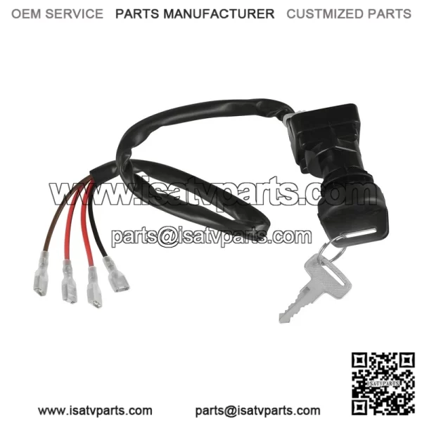 Polaris Scrambler 500 1996-1998 Ignition Key Switch