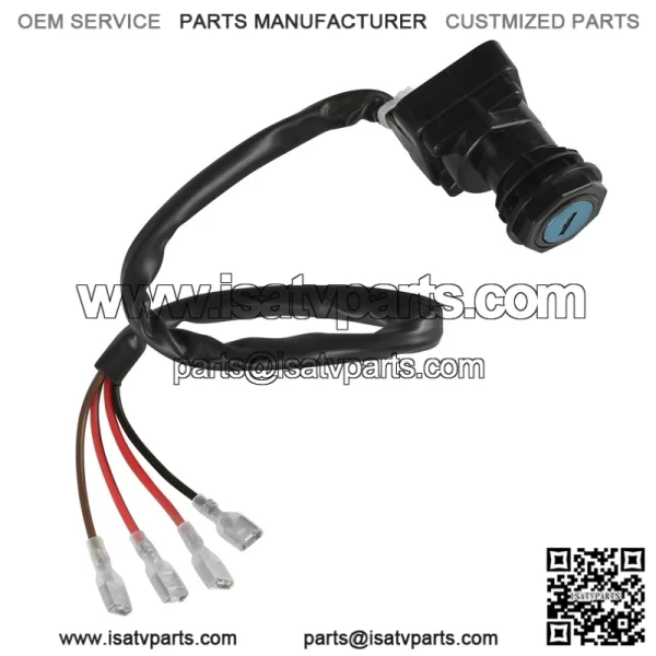 Polaris Scrambler 500 1996-1998 Ignition Key Switch - Image 3