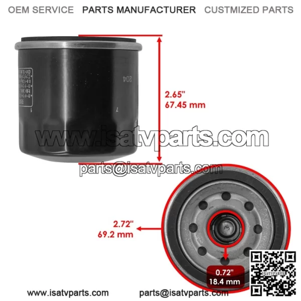 Polaris Scrambler 500 1997-2012 In-Line Fuel/Oil/Air Filter Breather Kit - Image 3