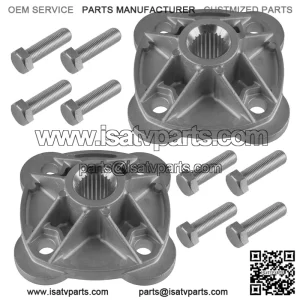 Polaris Scrambler 500 1997-1998/2005-2012 Rear Wheel Hubs w/Hardware (Left/Right)