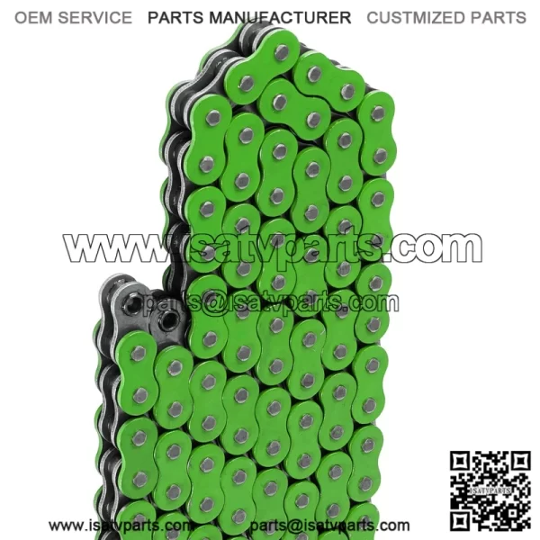 Polaris Scrambler 500 4X4 1997-2012 Green O-Ring Drive Chain - Image 4