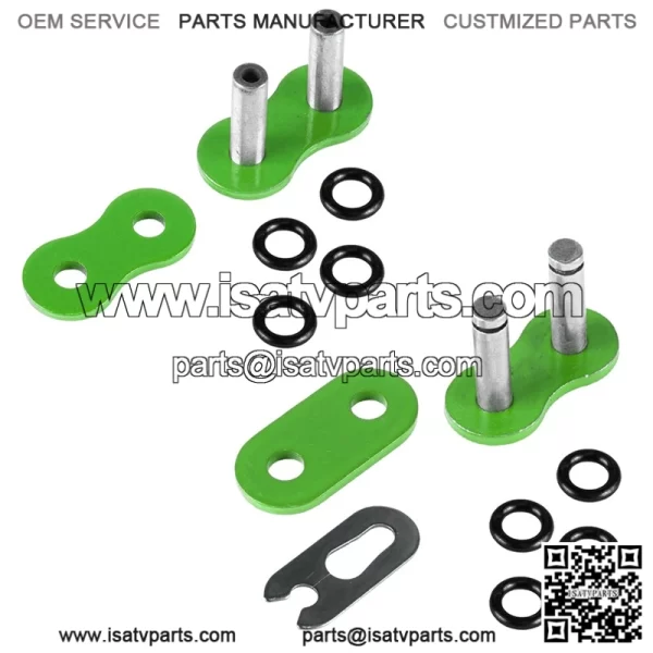 Polaris Scrambler 500 4X4 1997-2012 Green O-Ring Drive Chain - Image 5