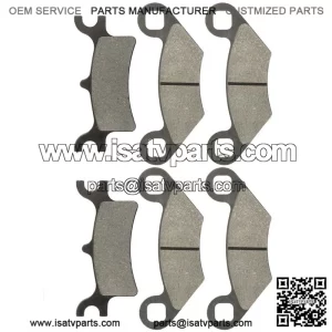 Polaris Scrambler 500 4X4 2005-2012 Front/Rear Brake Pads