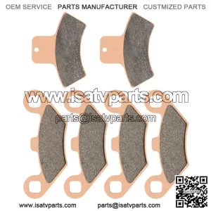 Polaris Scrambler 500 4X4 1998-2004 Front/Rear Brake Pads