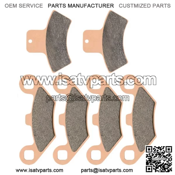 Polaris Scrambler 500 4X4 1998-2004 Front/Rear Brake Pads