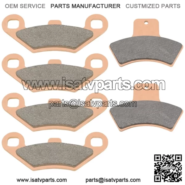 Polaris Scrambler 500 4X4 1998-2004 Front/Rear Brake Pads - Image 4