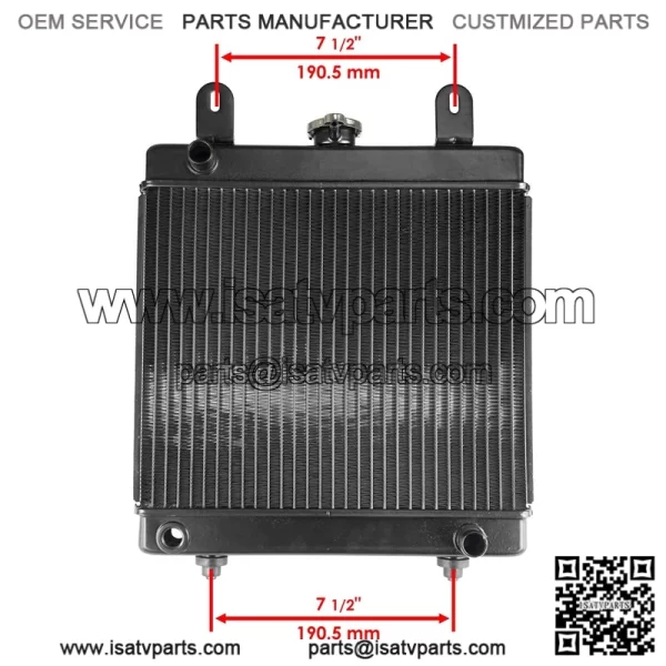 Polaris Scrambler 500 2X4/4X4 2001-2003 Radiator & Cooling Fan - Image 3