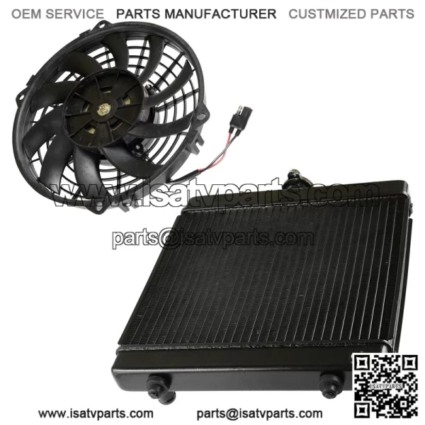 Polaris Scrambler 500 2X4/4X4 2001-2003 Radiator & Cooling Fan - Image 4