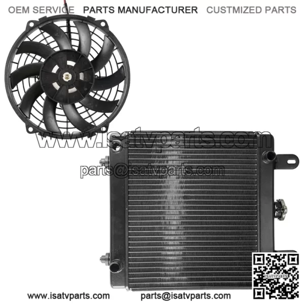 Polaris Scrambler 500 2X4/4X4 2001-2003 Radiator & Cooling Fan - Image 5