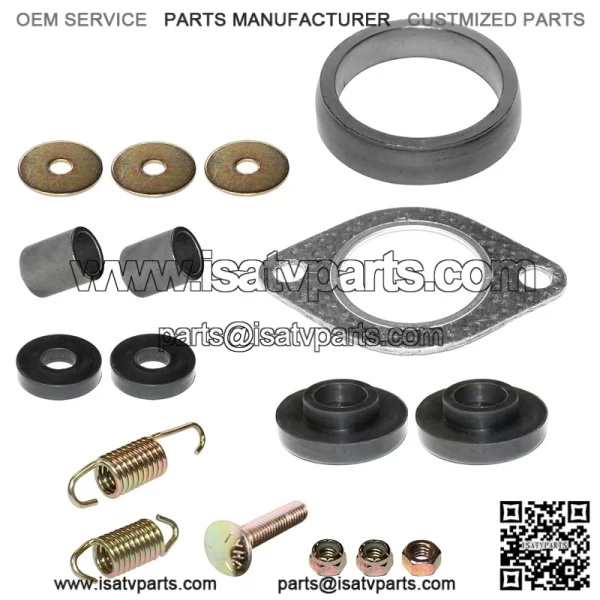 Polaris Scrambler 500 2X4 2000-2002 Exhaust Muffler Gasket Kit