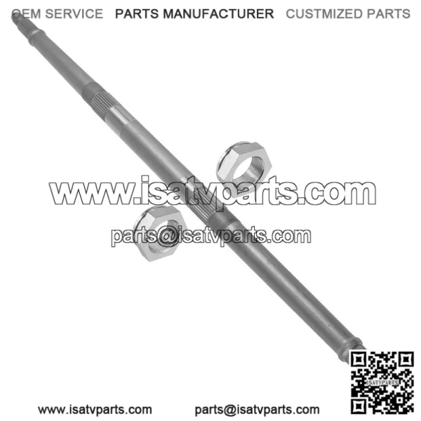 Polaris Scrambler 400/500 2X4/4X4 2002 Rear Axle Shaft w/Nut - Image 5